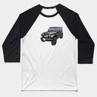 Off Road Vehicle Baseball T-Shirt